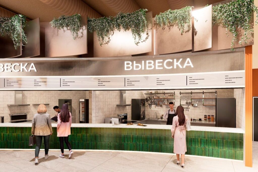 Сцена, концерты и ресторанный сервис: каким будет новый Eat Market в ТРЦ «Саларис»