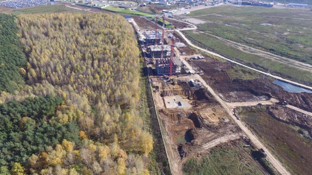 Саларьево Парк ход строительства